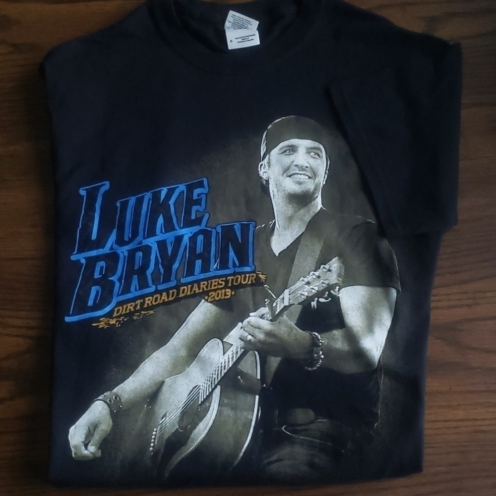 Luke Bryan Vintage 2013 Tour Shirt